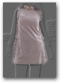 Vestido Terciopelo Beige  » Click to zoom ->